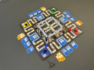 SAPORIGO Exoplanet Adventure | 3D Terrain Survival Strategy Board Game | Sci-Fi Tabletop Mission | 2–4 Players