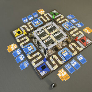 SAPORIGO Exoplanet Adventure | 3D Terrain Survival Strategy Board Game | Sci-Fi Tabletop Mission | 2–4 Players