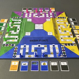 Product name SAPORIGO Emperor Struggles 2026 | 3D Empire-Building Strategy Board Game | Territory Control & Diplomacy | 2–4 Players