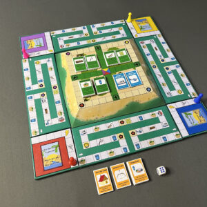 SAPORIGO Adventure Island 2026 | 3D Survival Escape Strategy Board Game | Resource Management & Crafting | 2–4 Players