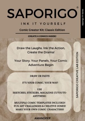 Ink It Yourself: Classic Comic Creator Kit – Professional Printable Templates & Storytelling Guide