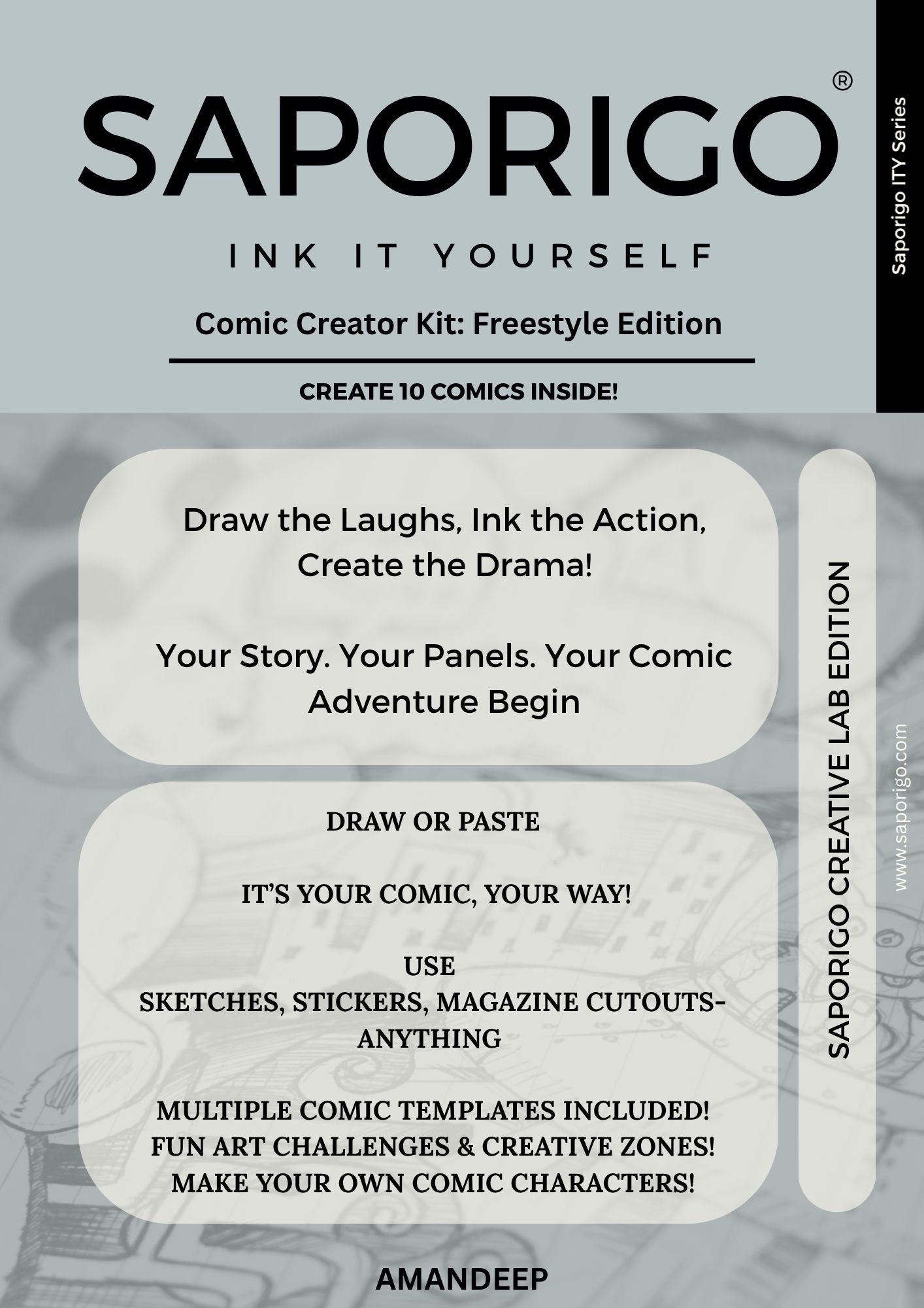 Ink It Yourself: Freestyle Creator Kit – Professional Printable Templates & Storytelling Guide